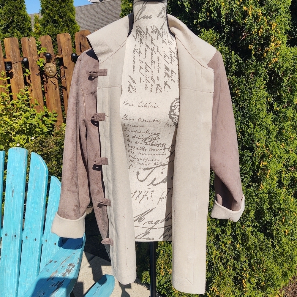 Alfred Dunner 12 Nordic Faux Suede Jacket! - Picture 2 of 12